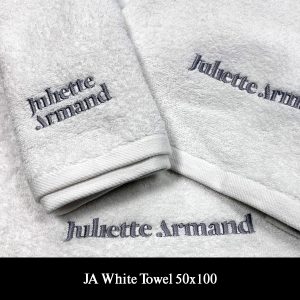 JA white towel 50x100